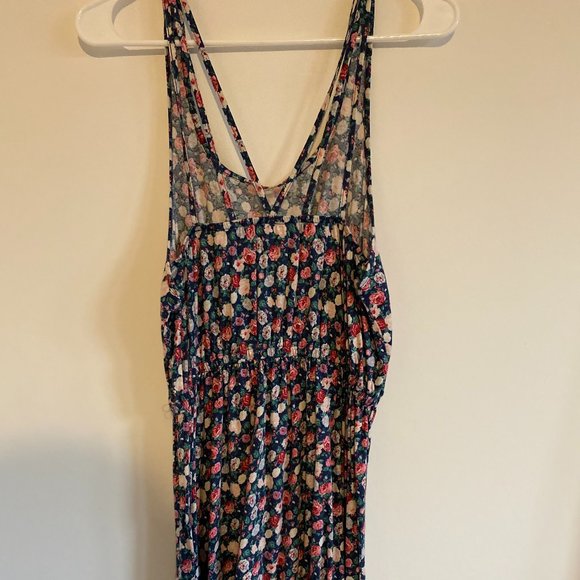 Forever 21 Large Spaghetti Strap Floral Mini Dress - Picture 2 of 3